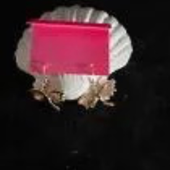 New Betsey Johnson Dragonfly Pendant & Earring Necklace Set, Unused - Picture 4 of 5